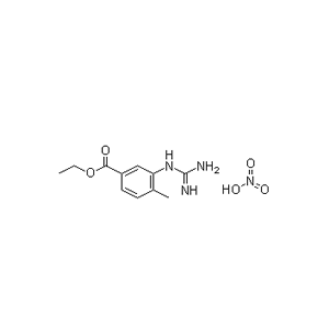 3-[(Aminoiminomethyl)amino]-4-methylbenzoic acid ethyl ester mononitrate