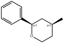 149713-23-5, 2H-Pyran, tetrahydro-4-methyl-2-phenyl-, (2R,4S)-