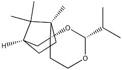 385766-33-6, (1R,2S,2'R,4R)-Spiro[bicyclo[2.2.1]heptane-2,4'-[1,3]dioxane],1,7,7-trimethyl-2'-(1-methylethyl)-