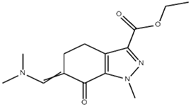 802541-37-3, 1H-Indazole-3-carboxylicacid,6-[(dimethylamino)methylene]-4,5,6,7-tetrahydro-1-methyl-7-oxo-, ethyl ester