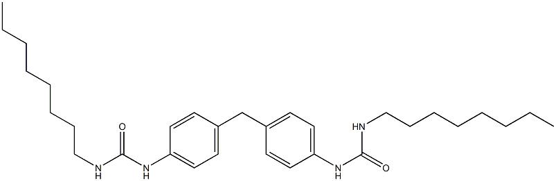 122886-55-9, Urea, N,N''-(methylenedi-4,1-phenylene)bis[N'-octyl-