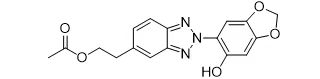 1360867-84-0, 6-(5-methylcarbonyloxyethyl-2H-benzotriazole-2-yl)benzo[1,3]dioxol-5-ol