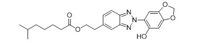 2227246-95-7, 6-(5-isoheptylcarbonyloxyethyl-2H-benzotriazole-2-yl)benzo[1,3]dioxol-5-ol