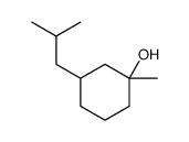 215231-33-7,1-methyl-3-(2-methylpropyl)cyclohexan-1-ol