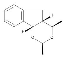 578020-40-3,rel-(2R, 4R, 4aR, 9bS)-2,4-Dimethyl-4,4a,5,9b-tetrahydroindeno[1,2-d]-[1,3]dioxine