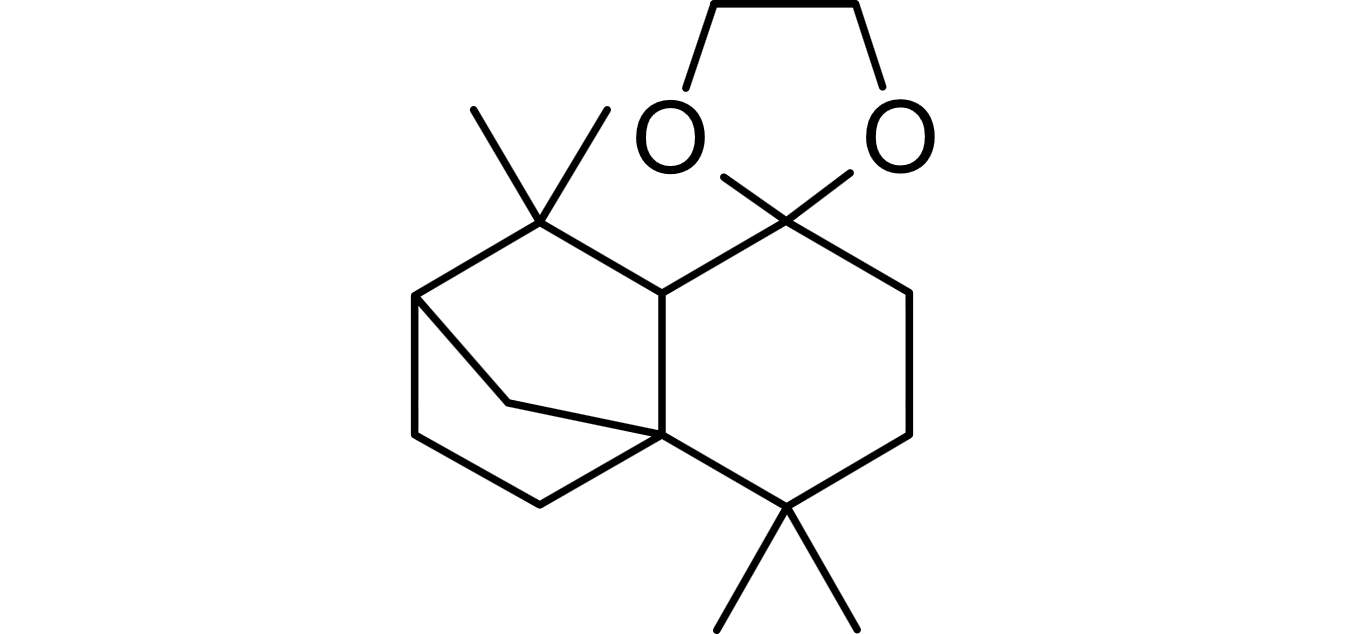 154171-77-4.1',1',5',5'-Tetramethylhexahydro-spiro[1,3-dioxolane-2,8'(5'H)-2H-2,4a-methanonaphthalene]